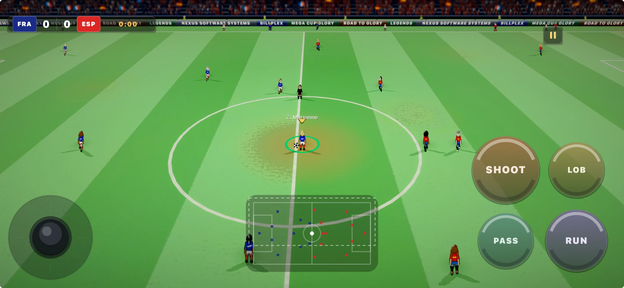 Mega Cup Glory — built by Nexus Software Systems